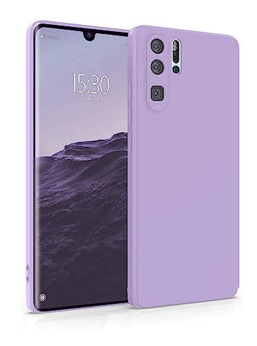 MyGadget Silikon Hülle Kompatibel mit Huawei P30 Pro - robuste Schutzhülle TPU Case Slim Silikonhülle - Back Cover Kratzfest Handyhülle - Matt Lila von MyGadget