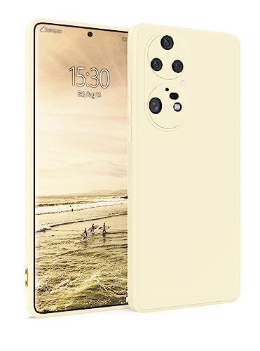MyGadget Hülle für Huawei P50 Pro - robuste Silikon Schutzhülle TPU Case Slim Silikonhülle - Back Cover Kratzfest Handyhülle - Matt Beige MyGadget Hülle für Huawei P50 Pro - robuste Silikon Schutzhülle TPU Case Slim Silikonhülle - Back Cover Kratzfest Handyhülle - Matt Beige von MyGadget