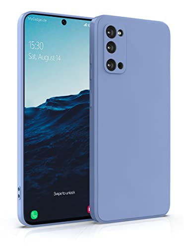 MyGadget Silikon Hülle Kompatibel mit Samsung Galaxy A33 5G - robuste Schutzhülle TPU Case Slim Silikonhülle - Back Cover Kratzfest Handyhülle - Matt Blau von MyGadget