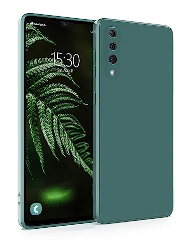 MyGadget Silikon Hülle Kompatibel mit Samsung Galaxy A50 - robuste Schutzhülle TPU Case Slim Silikonhülle - Back Cover Kratzfest Handyhülle - Matt Olivgrün von MyGadget