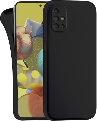 MyGadget Hülle für Samsung Galaxy A51 4G - robuste Silikon Schutzhülle TPU Case Slim Silikonhülle - Back Cover Kratzfest Handyhülle - Matt Schwarz MyGadget Hülle für Samsung Galaxy A51 4G - robuste Silikon Schutzhülle TPU Case Slim Silikonhülle - Back Cover Kratzfest Handyhülle - Matt Schwarz von MyGadget