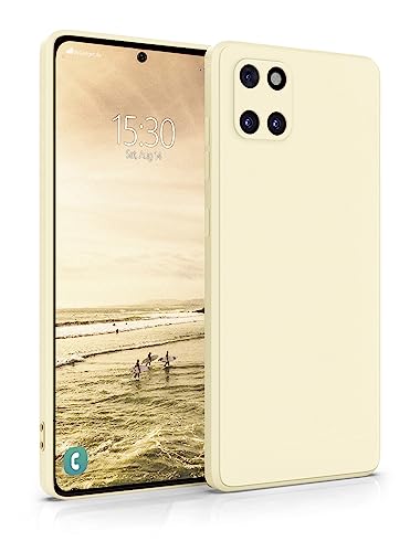 MyGadget Hülle für Samsung Galaxy Note 10 Lite - robuste Silikon Schutzhülle TPU Case Slim Silikonhülle - Back Cover Kratzfest Handyhülle - Matt Beige MyGadget Hülle für Samsung Galaxy Note 10 Lite - robuste Silikon Schutzhülle TPU Case Slim Silikonhülle - Back Cover Kratzfest Handyhülle - Matt Beige von MyGadget