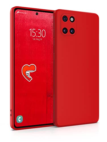 MyGadget Silikon Hülle Kompatibel mit Samsung Galaxy Note 10 Lite - robuste Schutzhülle TPU Case Slim Silikonhülle - Back Cover Kratzfest Handyhülle - Rot von MyGadget