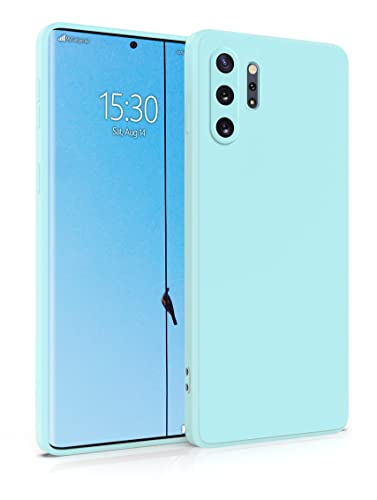 MyGadget Silikon Hülle Kompatibel mit Samsung Galaxy Note 10 Plus - robuste Schutzhülle TPU Case Slim Silikonhülle - Back Cover Kratzfest Handyhülle - Hellblau von MyGadget