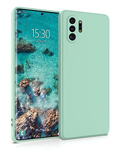 MyGadget Silikon Hülle Kompatibel mit Samsung Galaxy Note 10 Plus - robuste Schutzhülle TPU Case Slim Silikonhülle - Back Cover Kratzfest Handyhülle - Matt Mint von MyGadget