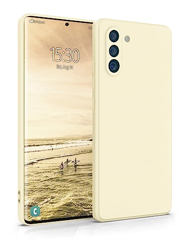 MyGadget Hülle für Samsung Galaxy Note 10 - robuste Silikon Schutzhülle TPU Case Slim Silikonhülle - Back Cover Kratzfest Handyhülle - Matt Beige MyGadget Hülle für Samsung Galaxy Note 10 - robuste Silikon Schutzhülle TPU Case Slim Silikonhülle - Back Cover Kratzfest Handyhülle - Matt Beige von MyGadget