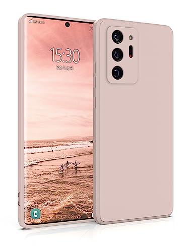 MyGadget Hülle für Samsung Galaxy Note 20 Ultra - robuste Silikon Schutzhülle TPU Case Slim Silikonhülle - Back Cover Kratzfest Handyhülle - Rosa von MyGadget