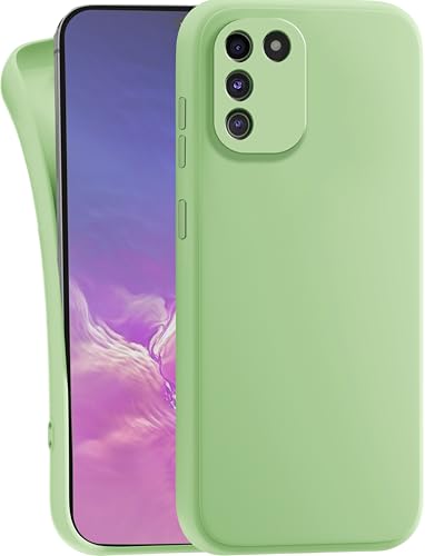 MyGadget Silikon Hülle Kompatibel mit Samsung Galaxy S10 Lite - robuste Schutzhülle TPU Case Slim Silikonhülle - Back Cover Kratzfest Handyhülle - Matt Grün von MyGadget