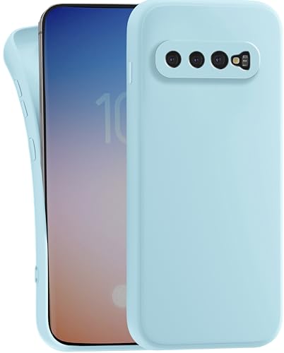 MyGadget Hülle kompatibel mit Samsung Galaxy S10 - robuste Handyhülle TPU Case Slim Silikonhülle - Back Cover Kratzfest Schutzhülle - Matt Hellblau MyGadget Hülle kompatibel mit Samsung Galaxy S10 - robuste Handyhülle TPU Case Slim Silikonhülle - Back Cover Kratzfest Schutzhülle - Matt Hellblau von MyGadget