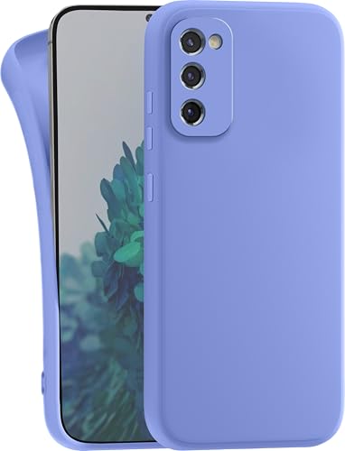 MyGadget Silikon Hülle Kompatibel mit Samsung Galaxy S20 FE - robuste Schutzhülle TPU Case Slim Silikonhülle - Back Cover Kratzfest Handyhülle - Matt Blau von MyGadget