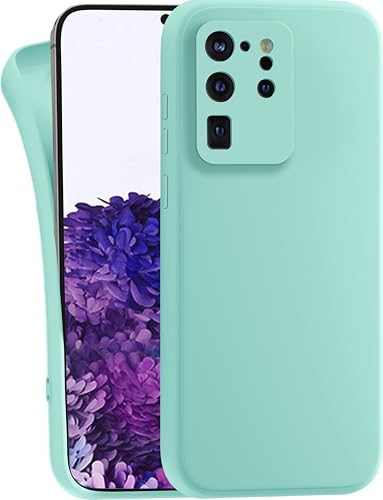 MyGadget Hülle kompatibel mit Samsung Galaxy S20 Ultra - robuste Handyhülle TPU Case Slim Silikonhülle - Back Cover Kratzfest Schutzhülle - Matt Mint MyGadget Hülle kompatibel mit Samsung Galaxy S20 Ultra - robuste Handyhülle TPU Case Slim Silikonhülle - Back Cover Kratzfest Schutzhülle - Matt Mint von MyGadget