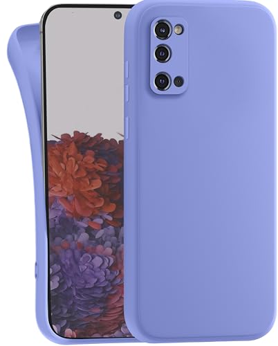 MyGadget Hülle für Samsung Galaxy S20 - robuste Silikon Schutzhülle TPU Case Slim Silikonhülle - Back Cover Kratzfest Handyhülle - Matt Blau von MyGadget