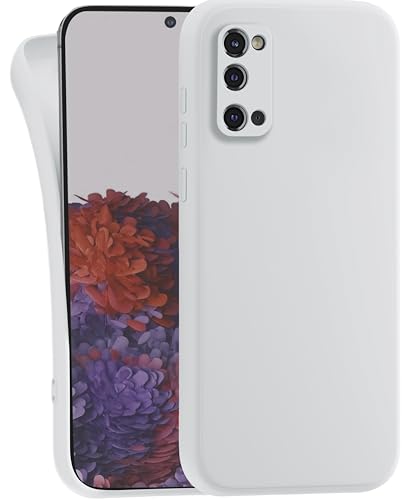 MyGadget Hülle kompatibel mit Samsung Galaxy S20 - robuste Handyhülle TPU Case Slim Silikonhülle - Back Cover Kratzfest Schutzhülle - Matt Weiß MyGadget Hülle kompatibel mit Samsung Galaxy S20 - robuste Handyhülle TPU Case Slim Silikonhülle - Back Cover Kratzfest Schutzhülle - Matt Weiß von MyGadget