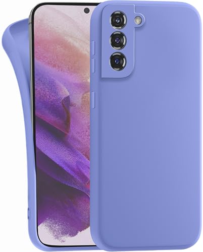 MyGadget Silikon Hülle Kompatibel mit Samsung Galaxy S21 Plus - robuste Schutzhülle TPU Case Slim Silikonhülle - Back Cover Kratzfest Handyhülle - Matt Blau von MyGadget