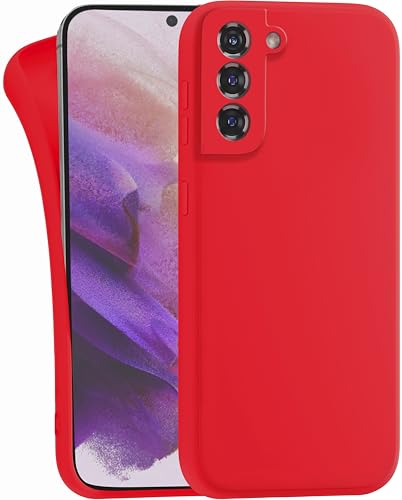 MyGadget Hülle kompatibel mit Samsung Galaxy S21 Plus - robuste Handyhülle TPU Case Slim Silikonhülle - Back Cover Kratzfest Schutzhülle - Matt Rot MyGadget Hülle kompatibel mit Samsung Galaxy S21 Plus - robuste Handyhülle TPU Case Slim Silikonhülle - Back Cover Kratzfest Schutzhülle - Matt Rot von MyGadget