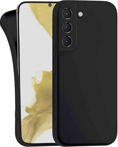 MyGadget Hülle kompatibel mit Samsung Galaxy S22 Plus - robuste Handyhülle TPU Case Slim Silikonhülle - Back Cover Kratzfest Schutzhülle - Matt Schwarz MyGadget Hülle kompatibel mit Samsung Galaxy S22 Plus - robuste Handyhülle TPU Case Slim Silikonhülle - Back Cover Kratzfest Schutzhülle - Matt Schwarz von MyGadget