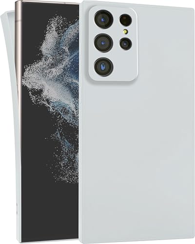 MyGadget Hülle für Samsung Galaxy S22 Ultra - robuste Silikon Schutzhülle TPU Case Slim Silikonhülle - Back Cover Kratzfest Handyhülle - Matt Weiß MyGadget Hülle für Samsung Galaxy S22 Ultra - robuste Silikon Schutzhülle TPU Case Slim Silikonhülle - Back Cover Kratzfest Handyhülle - Matt Weiß von MyGadget
