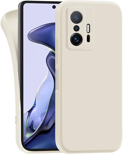 MyGadget Hülle für Xiaomi 11t Pro | Xiaomi 11t - robuste Silikon Schutzhülle TPU Case Slim Silikonhülle - Back Cover Kratzfest Handyhülle - Matt Beige MyGadget Hülle für Xiaomi 11t Pro | Xiaomi 11t - robuste Silikon Schutzhülle TPU Case Slim Silikonhülle - Back Cover Kratzfest Handyhülle - Matt Beige von MyGadget