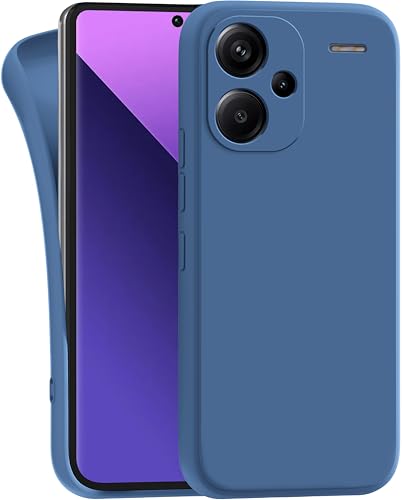 MyGadget Hülle kompatibel mit Xiaomi Redmi Note 13 Pro Plus 5G - robuste Handyhülle TPU Case Slim Silikonhülle - Back Cover Kratzfest Schutzhülle - Matt Dunkelblau von MyGadget