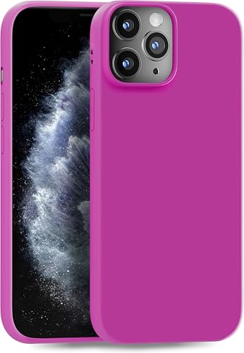 MyGadget Silikon Hülle für Apple iPhone 11 Pro Max - robuste Schutzhülle TPU Case Slim Silikonhülle Back Cover Ultra Kratzfest Handyhülle matt Pink von MyGadget