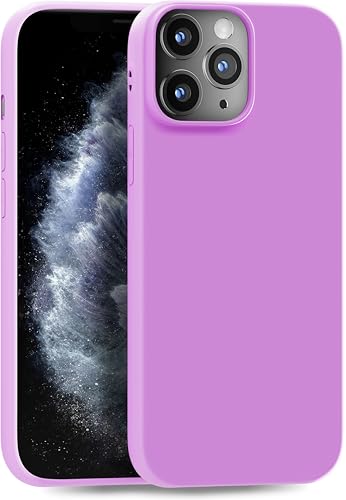 MyGadget Silikon Hülle für Apple iPhone 11 Pro - robuste Schutzhülle TPU Case Slim Silikonhülle Back Cover Ultra Kratzfest Handyhülle matt Lila (hell) von MyGadget