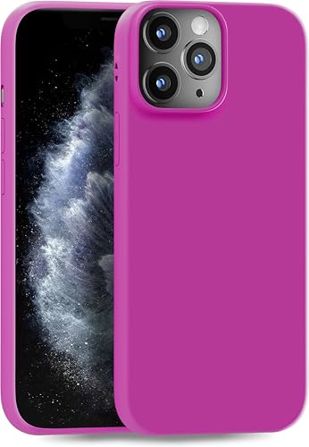 MyGadget Silikon Hülle für Apple iPhone 11 Pro - robuste Schutzhülle TPU Case Slim Silikonhülle Back Cover Ultra Kratzfest Handyhülle matt Pink von MyGadget