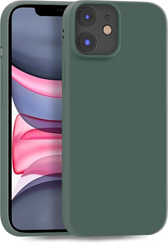 MyGadget Silikon Hülle für Apple iPhone 11 - robuste Schutzhülle TPU Case Slim Silikonhülle Back Cover Ultra Kratzfest Handyhülle matt Olivgrün von MyGadget