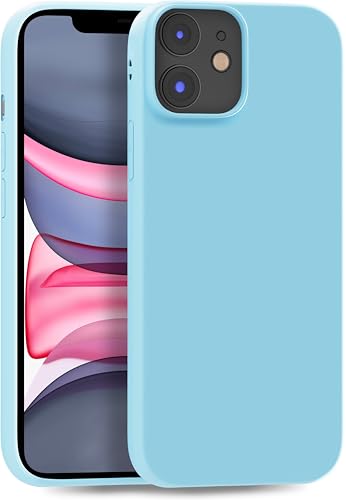 MyGadget Silikon Hülle für Apple iPhone 11 - robuste Schutzhülle TPU Case Slim Silikonhülle Back Cover Ultra Kratzfest Handyhülle matt Türkis von MyGadget