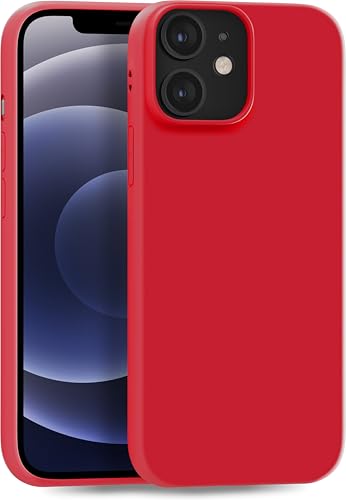MyGadget Hülle kompatibel mit iPhone 12 Mini - robuste Handyhülle TPU Case Slim Silikonhülle - Back Cover Kratzfest Schutzhülle matt Rot MyGadget Hülle kompatibel mit iPhone 12 Mini - robuste Handyhülle TPU Case Slim Silikonhülle - Back Cover Kratzfest Schutzhülle matt Rot von MyGadget