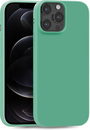 MyGadget Hülle kompatibel mit iPhone 12 Pro Max - robuste Handyhülle TPU Case Slim Silikonhülle - Back Cover Kratzfest Schutzhülle matt Smaragdgrün MyGadget Hülle kompatibel mit iPhone 12 Pro Max - robuste Handyhülle TPU Case Slim Silikonhülle - Back Cover Kratzfest Schutzhülle matt Smaragdgrün von MyGadget