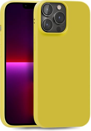 MyGadget Hülle kompatibel mit iPhone 13 Pro Max - robuste Handyhülle TPU Case Slim Silikonhülle - Back Cover Kratzfest Schutzhülle matt Gelb MyGadget Hülle kompatibel mit iPhone 13 Pro Max - robuste Handyhülle TPU Case Slim Silikonhülle - Back Cover Kratzfest Schutzhülle matt Gelb von MyGadget