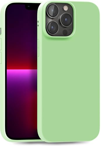 MyGadget Hülle kompatibel mit iPhone 13 Pro Max - robuste Handyhülle TPU Case Slim Silikonhülle - Back Cover Kratzfest Schutzhülle matt Grün MyGadget Hülle kompatibel mit iPhone 13 Pro Max - robuste Handyhülle TPU Case Slim Silikonhülle - Back Cover Kratzfest Schutzhülle matt Grün von MyGadget
