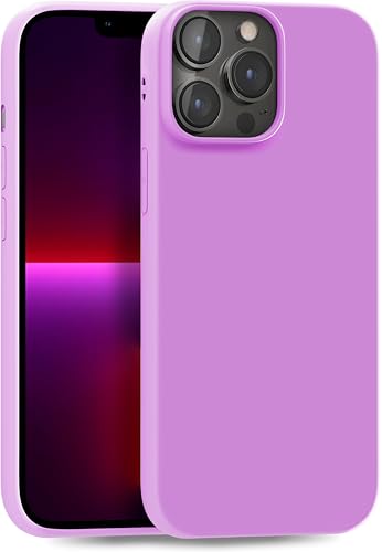MyGadget Hülle kompatibel mit iPhone 13 Pro Max - robuste Handyhülle TPU Case Slim Silikonhülle - Back Cover Kratzfest Schutzhülle matt Lila Hell MyGadget Hülle kompatibel mit iPhone 13 Pro Max - robuste Handyhülle TPU Case Slim Silikonhülle - Back Cover Kratzfest Schutzhülle matt Lila Hell von MyGadget