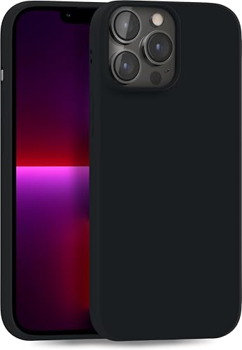 MyGadget Hülle kompatibel mit iPhone 13 Pro Max - robuste Handyhülle TPU Case Slim Silikonhülle - Back Cover Kratzfest Schutzhülle matt Schwarz MyGadget Hülle kompatibel mit iPhone 13 Pro Max - robuste Handyhülle TPU Case Slim Silikonhülle - Back Cover Kratzfest Schutzhülle matt Schwarz von MyGadget