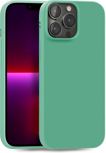 MyGadget Hülle kompatibel mit iPhone 13 Pro Max - robuste Handyhülle TPU Case Slim Silikonhülle - Back Cover Kratzfest Schutzhülle matt Smaragdgrün MyGadget Hülle kompatibel mit iPhone 13 Pro Max - robuste Handyhülle TPU Case Slim Silikonhülle - Back Cover Kratzfest Schutzhülle matt Smaragdgrün von MyGadget
