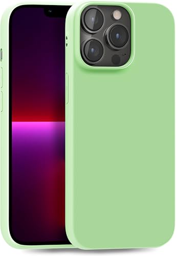 MyGadget Hülle kompatibel mit iPhone 13 Pro - robuste Handyhülle TPU Case Slim Silikonhülle - Back Cover Kratzfest Schutzhülle matt Grün MyGadget Hülle kompatibel mit iPhone 13 Pro - robuste Handyhülle TPU Case Slim Silikonhülle - Back Cover Kratzfest Schutzhülle matt Grün von MyGadget