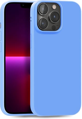 MyGadget Hülle kompatibel mit iPhone 13 Pro - robuste Handyhülle TPU Case Slim Silikonhülle - Back Cover Kratzfest Schutzhülle matt Hellblau MyGadget Hülle kompatibel mit iPhone 13 Pro - robuste Handyhülle TPU Case Slim Silikonhülle - Back Cover Kratzfest Schutzhülle matt Hellblau von MyGadget