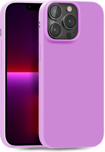 MyGadget Hülle kompatibel mit iPhone 13 Pro - robuste Handyhülle TPU Case Slim Silikonhülle - Back Cover Kratzfest Schutzhülle matt Lila Hell MyGadget Hülle kompatibel mit iPhone 13 Pro - robuste Handyhülle TPU Case Slim Silikonhülle - Back Cover Kratzfest Schutzhülle matt Lila Hell von MyGadget