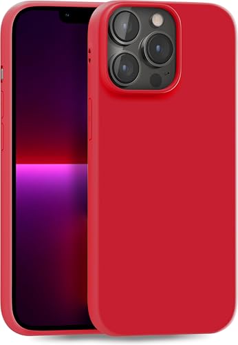 MyGadget Hülle kompatibel mit iPhone 13 Pro - robuste Handyhülle TPU Case Slim Silikonhülle - Back Cover Kratzfest Schutzhülle matt Rot MyGadget Hülle kompatibel mit iPhone 13 Pro - robuste Handyhülle TPU Case Slim Silikonhülle - Back Cover Kratzfest Schutzhülle matt Rot von MyGadget