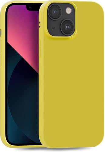 MyGadget Hülle kompatibel mit iPhone 13 - robuste Handyhülle TPU Case Slim Silikonhülle - Back Cover Kratzfest Schutzhülle matt Gelb MyGadget Hülle kompatibel mit iPhone 13 - robuste Handyhülle TPU Case Slim Silikonhülle - Back Cover Kratzfest Schutzhülle matt Gelb von MyGadget