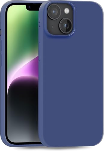 MyGadget Hülle kompatibel mit iPhone 14 Plus - robuste Silikon Schutzhülle TPU Case Slim Silikonhülle Back Cover Ultra Kratzfest Handyhülle matt Dunkelblau MyGadget Hülle kompatibel mit iPhone 14 Plus - robuste Silikon Schutzhülle TPU Case Slim Silikonhülle Back Cover Ultra Kratzfest Handyhülle matt Dunkelblau von MyGadget