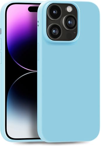 MyGadget Hülle kompatibel mit iPhone 14 Pro - robuste Silikon Schutzhülle TPU Case Slim Silikonhülle Back Cover Ultra Kratzfest Handyhülle matt Türkis MyGadget Hülle kompatibel mit iPhone 14 Pro - robuste Silikon Schutzhülle TPU Case Slim Silikonhülle Back Cover Ultra Kratzfest Handyhülle matt Türkis von MyGadget