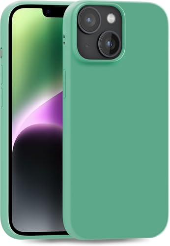 MyGadget Hülle kompatibel mit iPhone 14 - robuste Silikon Schutzhülle TPU Case Slim Silikonhülle Back Cover Ultra Kratzfest Handyhülle matt Smaragdgrün MyGadget Hülle kompatibel mit iPhone 14 - robuste Silikon Schutzhülle TPU Case Slim Silikonhülle Back Cover Ultra Kratzfest Handyhülle matt Smaragdgrün von MyGadget