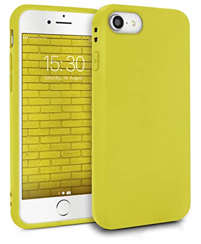 MyGadget Hülle kompatibel mit iPhone SE 2022 | 2020 | 7 | 8 - robuste Handyhülle TPU Case Slim Silikonhülle - Back Cover Kratzfest Schutzhülle matt Gelb MyGadget Hülle kompatibel mit iPhone SE 2022 | 2020 | 7 | 8 - robuste Handyhülle TPU Case Slim Silikonhülle - Back Cover Kratzfest Schutzhülle matt Gelb von MyGadget