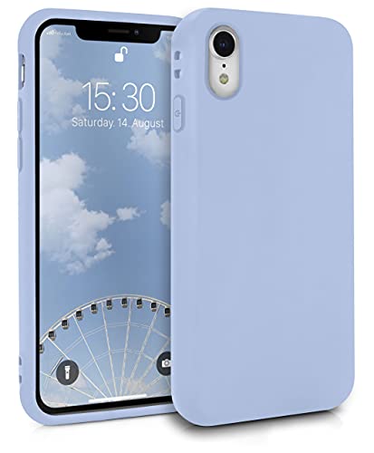 MyGadget Hülle kompatibel mit iPhone XR - robuste Handyhülle TPU Case Slim Silikonhülle - Back Cover Kratzfest Schutzhülle matt Baby Blau MyGadget Hülle kompatibel mit iPhone XR - robuste Handyhülle TPU Case Slim Silikonhülle - Back Cover Kratzfest Schutzhülle matt Baby Blau von MyGadget