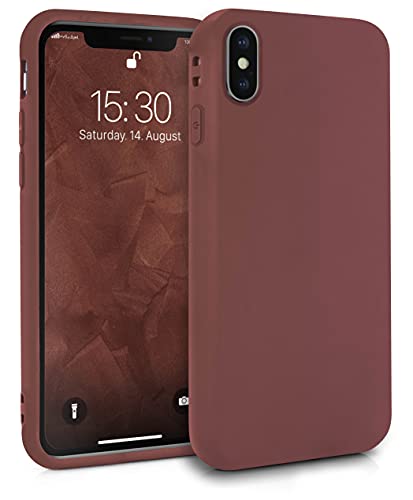 MyGadget Hülle kompatibel mit iPhone XS Max - robuste Handyhülle TPU Case Slim Silikonhülle - Back Cover Kratzfest Schutzhülle matt Braun MyGadget Hülle kompatibel mit iPhone XS Max - robuste Handyhülle TPU Case Slim Silikonhülle - Back Cover Kratzfest Schutzhülle matt Braun von MyGadget