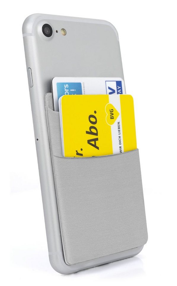 MyGadget Smartphone-Hülle 2 Fächer Handy Kartenhalter MyGadget Smartphone-Hülle 2 Fächer Handy Kartenhalter von MyGadget