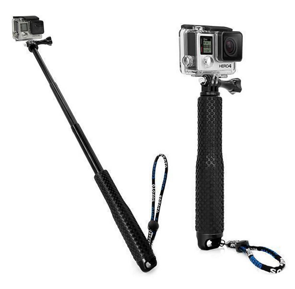 MyGadget Teleskopstange Selfie Stick Wasserdicht Stange Action Cam-Halterung MyGadget Teleskopstange Selfie Stick Wasserdicht Stange Action Cam-Halterung von MyGadget