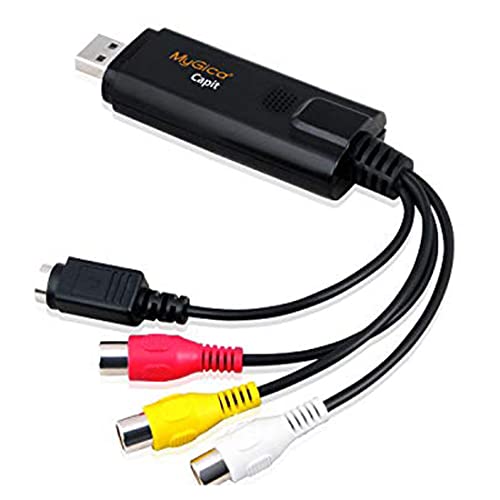 MyGica Geniatech Externe USB Video Capture Card – Die Übertragung VHS Videos auf PC/Xbox 360 und PS3 Gameplay/S-Video und Composite in für Windows 10/8/7/XP/Kabel sowie Software MyGica Geniatech Externe USB Video Capture Card – Die Übertragung VHS Videos auf PC/Xbox 360 und PS3 Gameplay/S-Video und Composite in für Windows 10/8/7/XP/Kabel sowie Software von MyGica