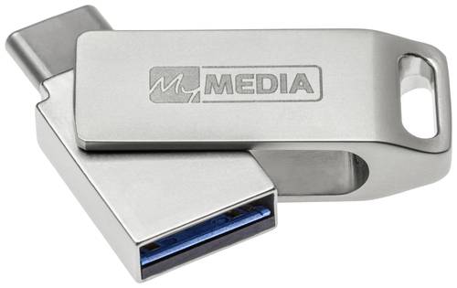 MyMedia My Dual USB 3.2 Gen 1 /USB C Drive 64GB USB-Stick 64GB Silber 69270 USB 3.2 Gen 1 (USB 3.0), von MyMedia